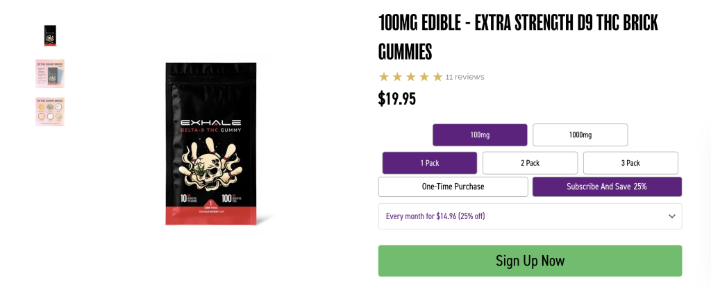 buy 100mg edibles